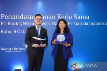 Bank QNB gandeng Garuda Indonesia kembangkan bisnis wealth management