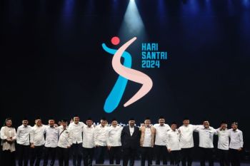 Menag rilis logo dan tema Hari Santri 2024 pada Religion Festival