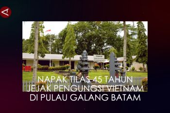 Napak tilas 45 tahun jejak pengungsi Vietnam di Pulau Galang Batam