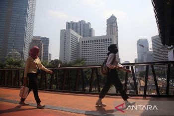 Kamis pagi, kualitas udara Jakarta tidak sehat