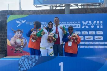 Siti Nuraisyah Asikin tambah koleksi emas Sumut di Peparnas 2024