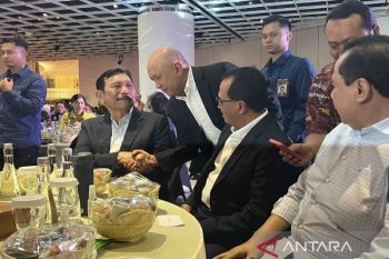 Luhut, Basuki, Muhadjir dan Teten hadiri peluncuran buku Menhub